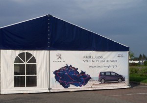 Výroba a potisk stanových plachet od AB Party